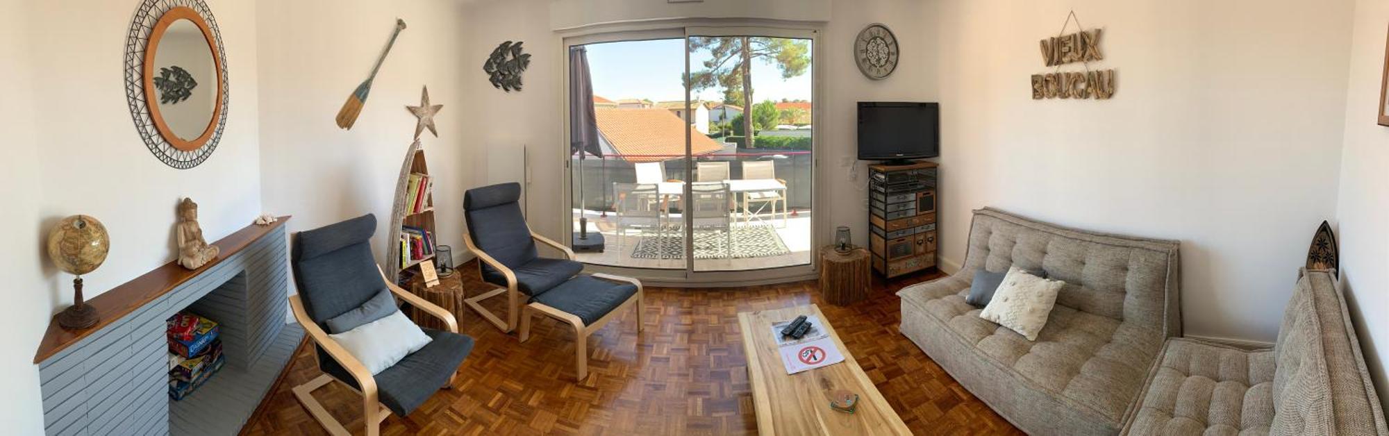 Residence « Les Gets » Location T4 Vieux-Boucau-Les-Bains Eksteriør billede